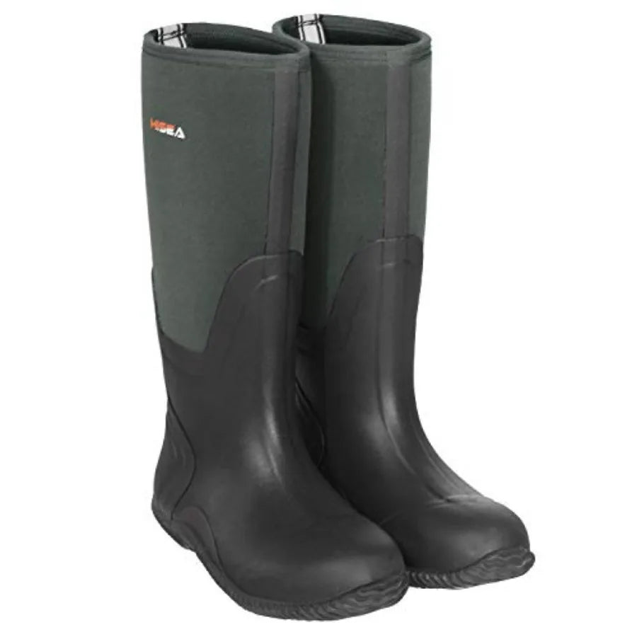 Mens Rain Boots Waterproof Insulated Neoprene Outdoor Boots