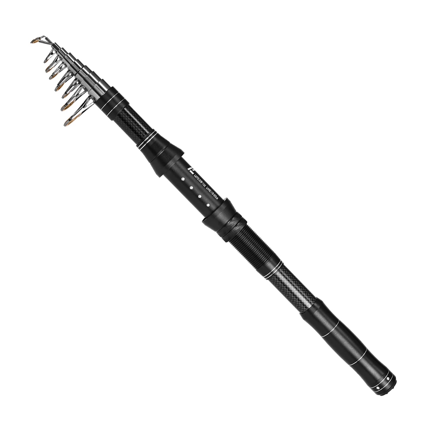 Portable Fishing Rod And Reel Set With Line Lures Bag