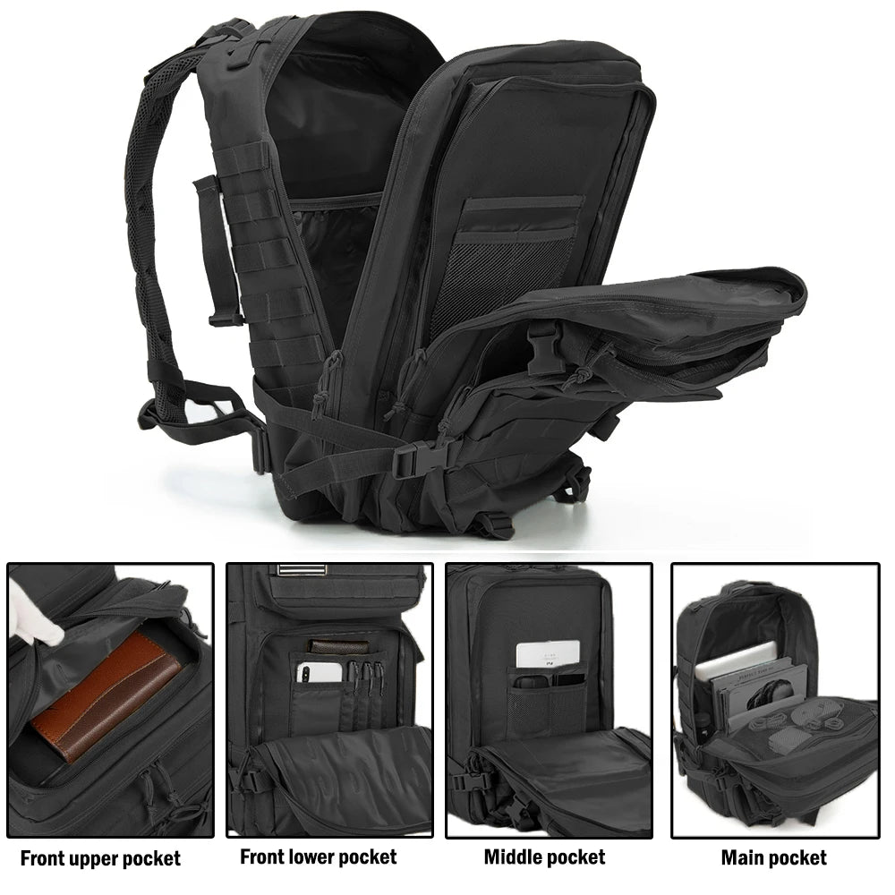 ReFire Gear Tactical Backpack Molle Outdoor Trekking Camping