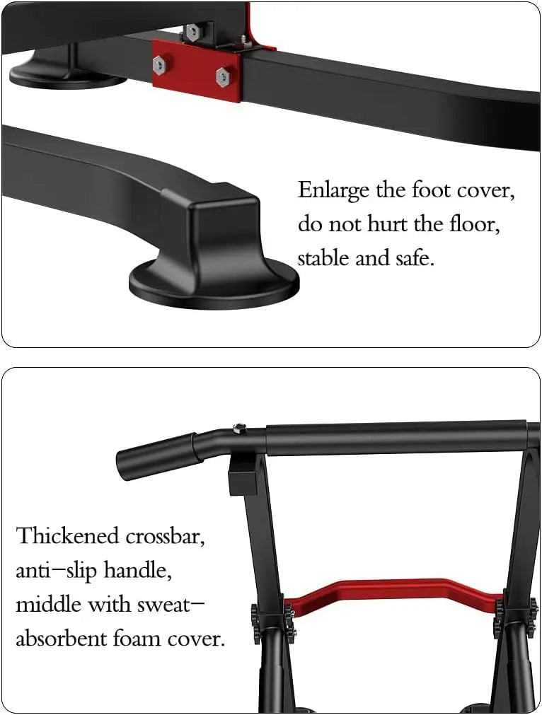 YTYIN Power Tower Dip Station Pull Up Bar Home Gym