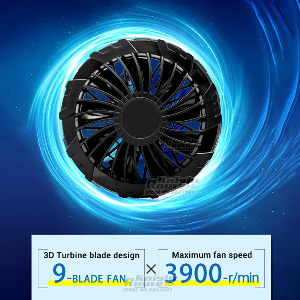 NONECN Wearable Cooling Vest With Fan For High Temperature Work