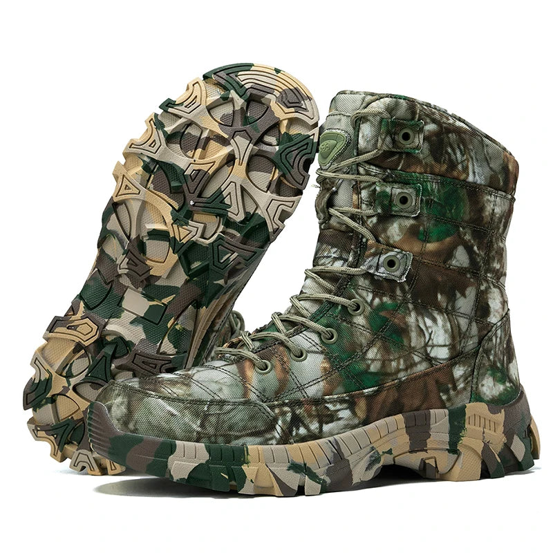 Louis Kadhrcn Men's Hiking Boots Lightweight Tactical Desert Boots