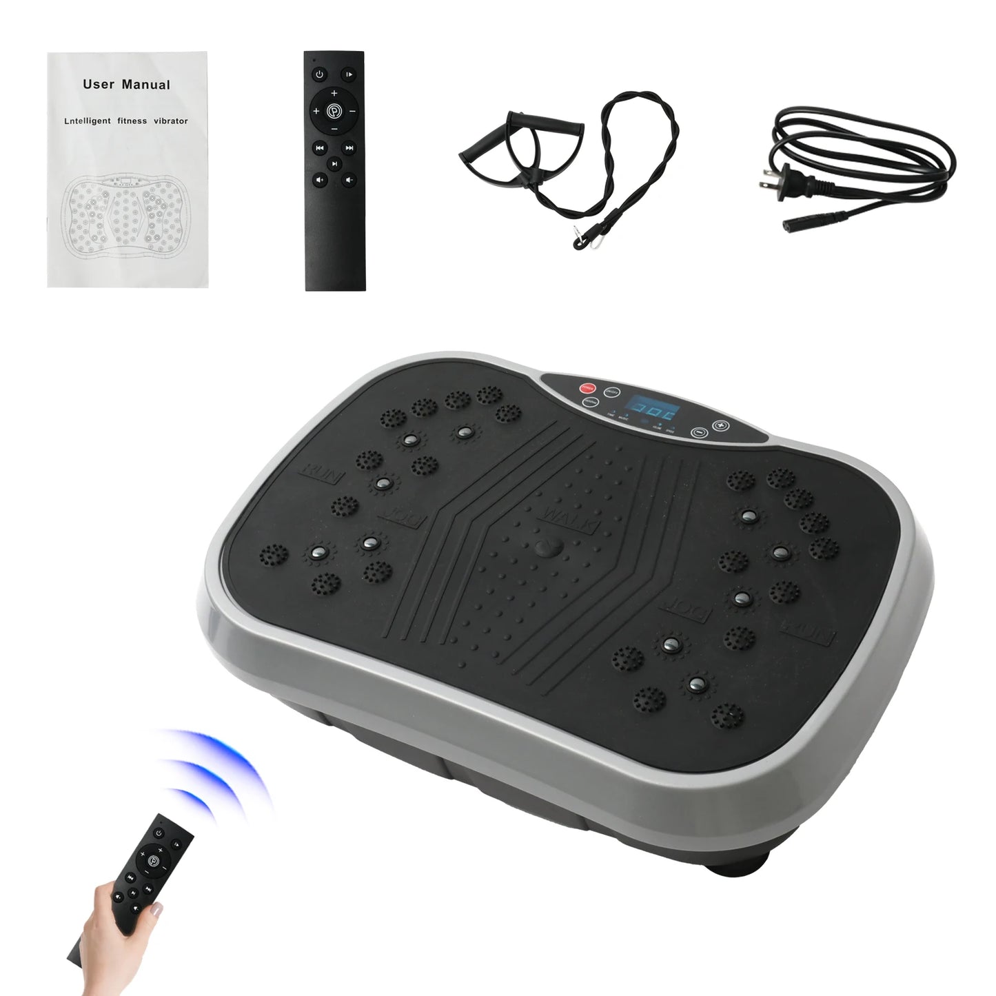 Vibration Plate Exercise Machine For Fat Burning Home Workout