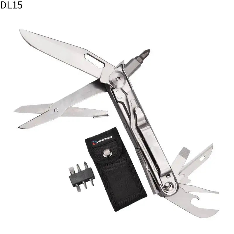 Daicamping DIY Multi Tool Folding Knife Clamp Pliers Multitool