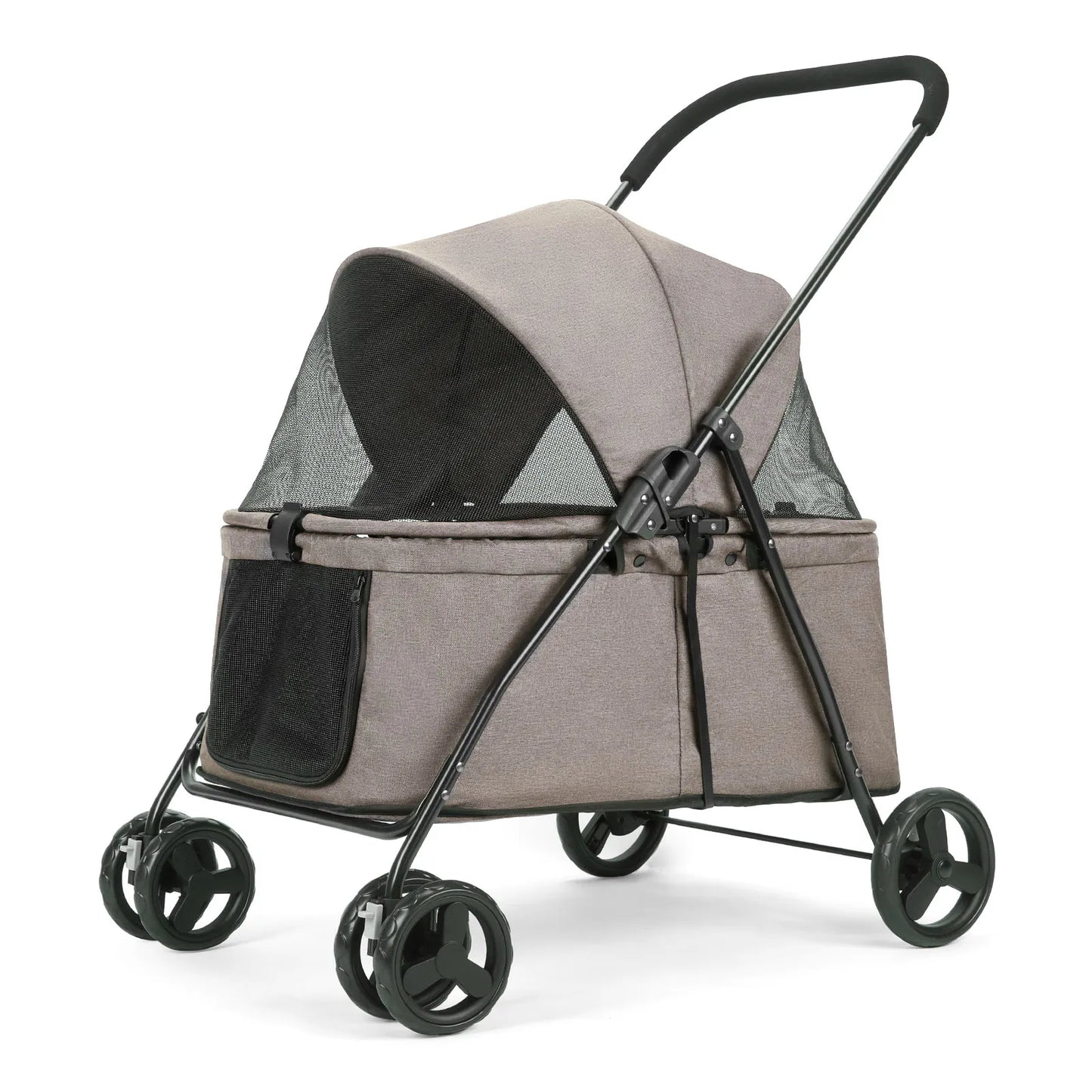 Wedyvko Luxury Pet Stroller With Brakes