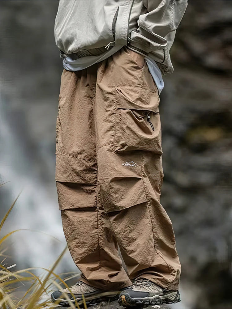 Waterproof Baggy Hiking Cargo Pants For Men