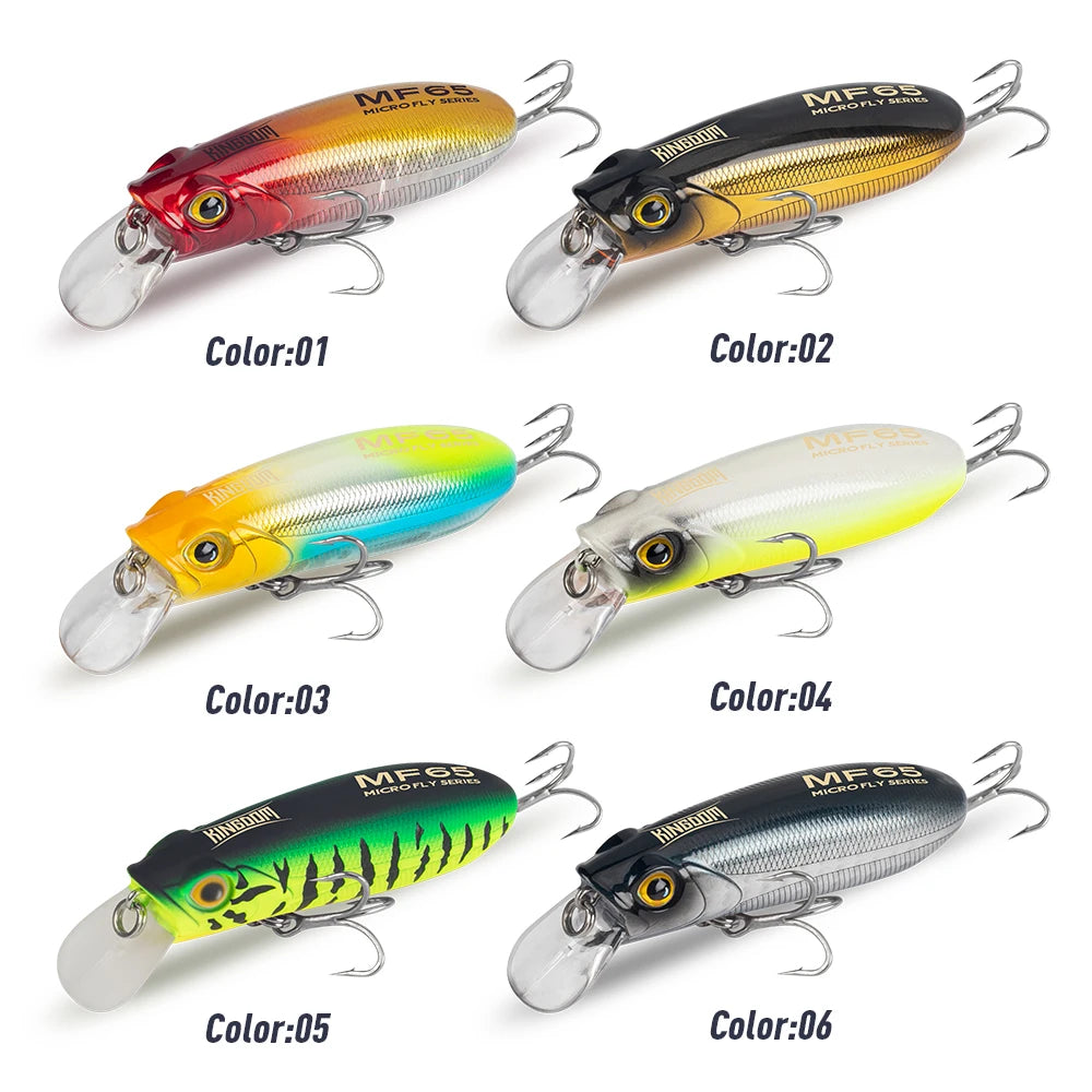 Kingdom Sinking Floating Minnow Lure Set For Sea Bass Trout