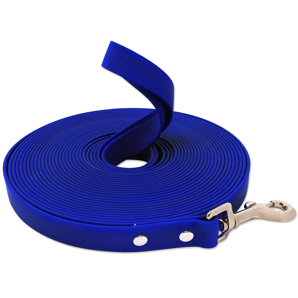 Waterproof Dog Leash PVC Easy Clean Walking Lead Durable
