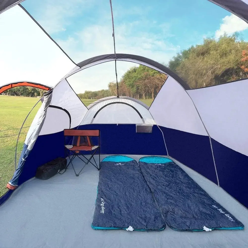 Camping Tent Weather Resistant With Durable Mesh Windows