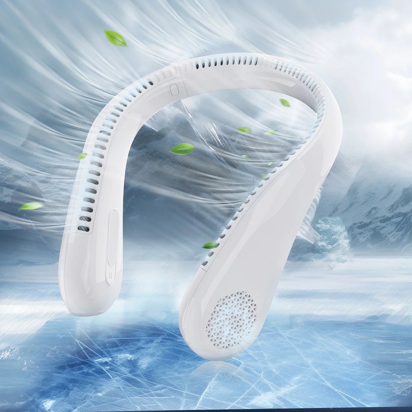 Portable Neck Fan Rechargeable USB Bladeless Hands Free Cooling