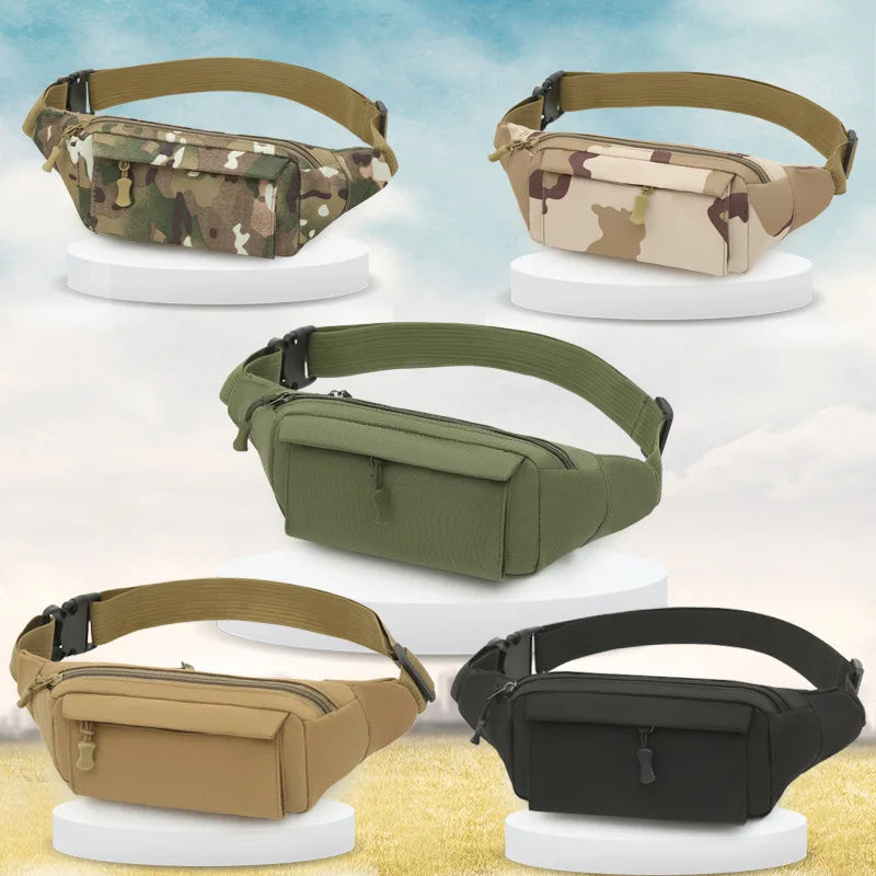 AIOSC Men's Waist Bag Tactical Fanny Pack Belt Pouch