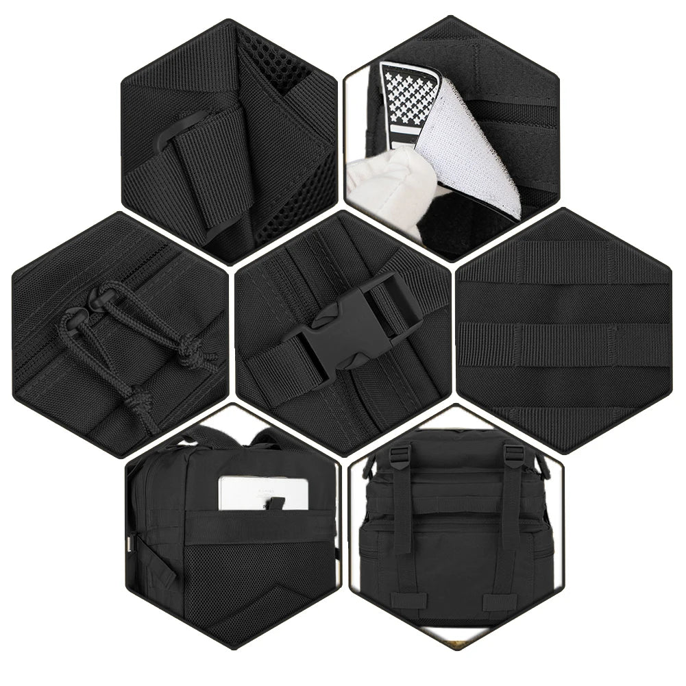 ReFire Gear Tactical Backpack Molle Outdoor Trekking Camping