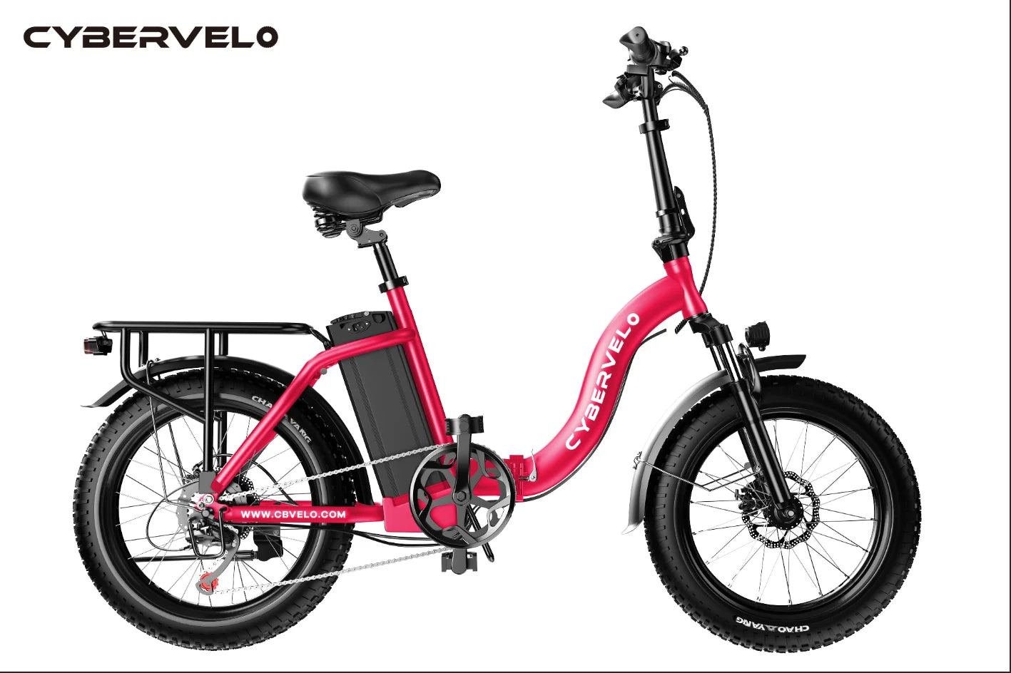 CYBERVELO Mars700 EK4 1000W Foldable Fat Tire Electric Bike