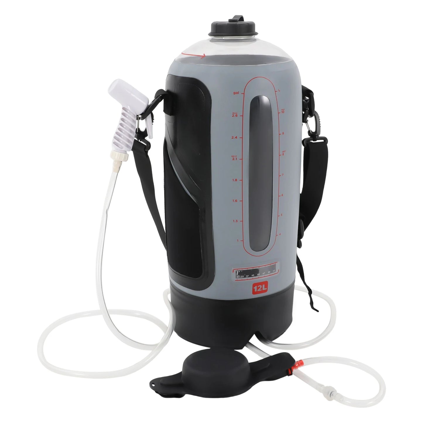 Bymaocar Portable Camp Shower With Air Pump For Outdoor Showering