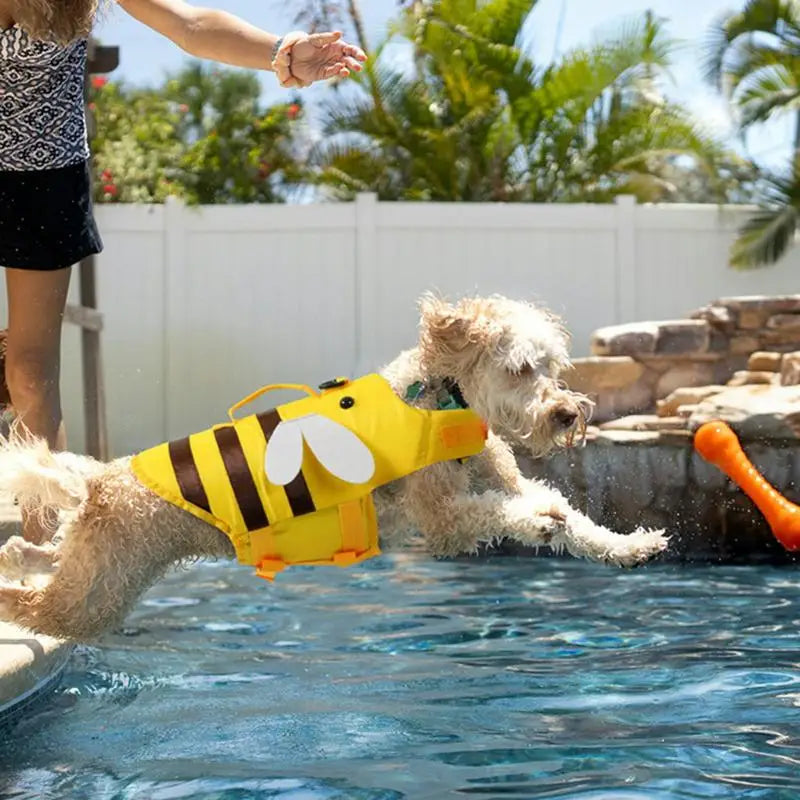 Dog Life Vest For Boating Ripstop Waterproof With Quick Release