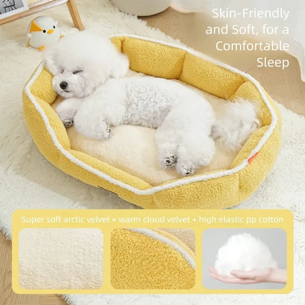 Plush Thickened Chew Resistant Dog Bed Nest For All Dogs