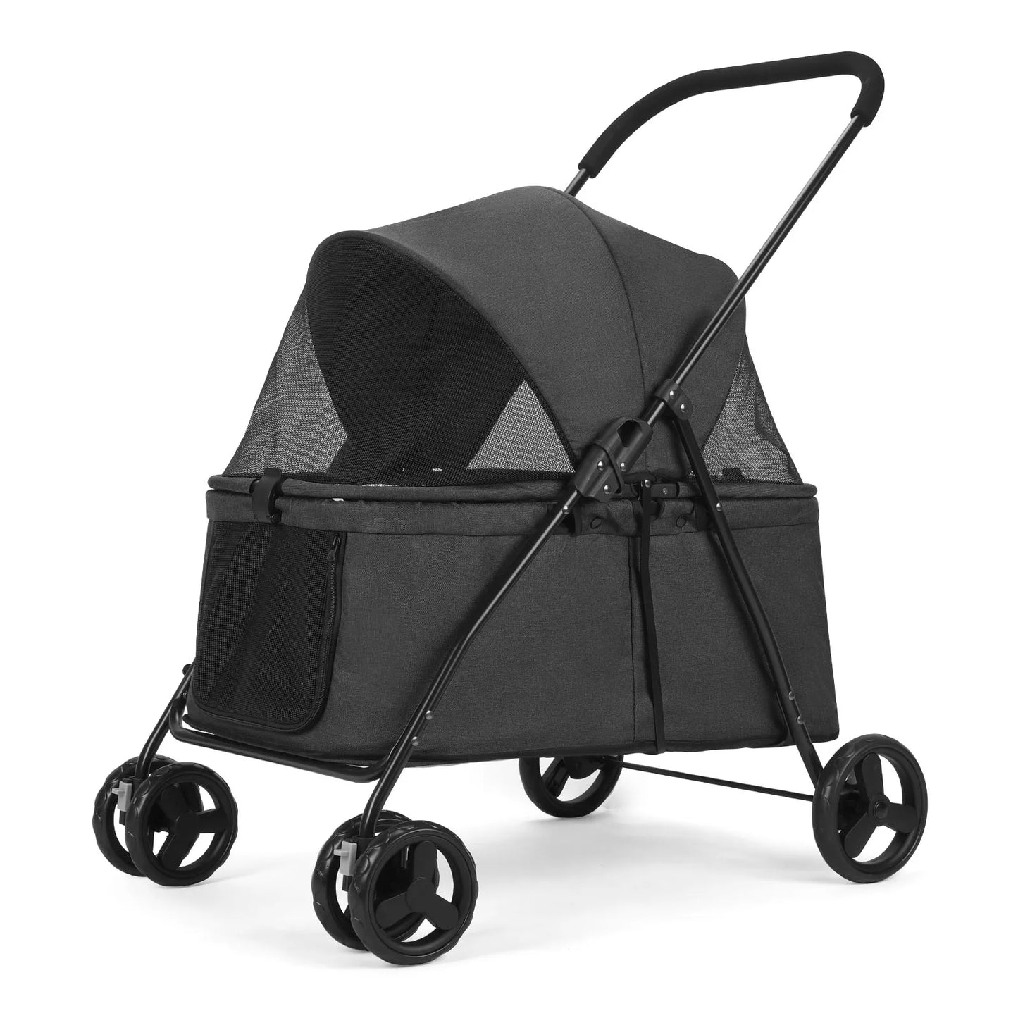 Wedyvko Luxury Pet Stroller With Brakes
