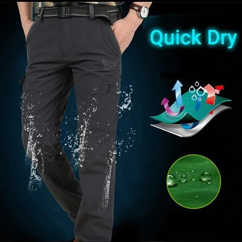 Outdoor Military Cargo Pants For Men Waterproof Camouflage Special Police