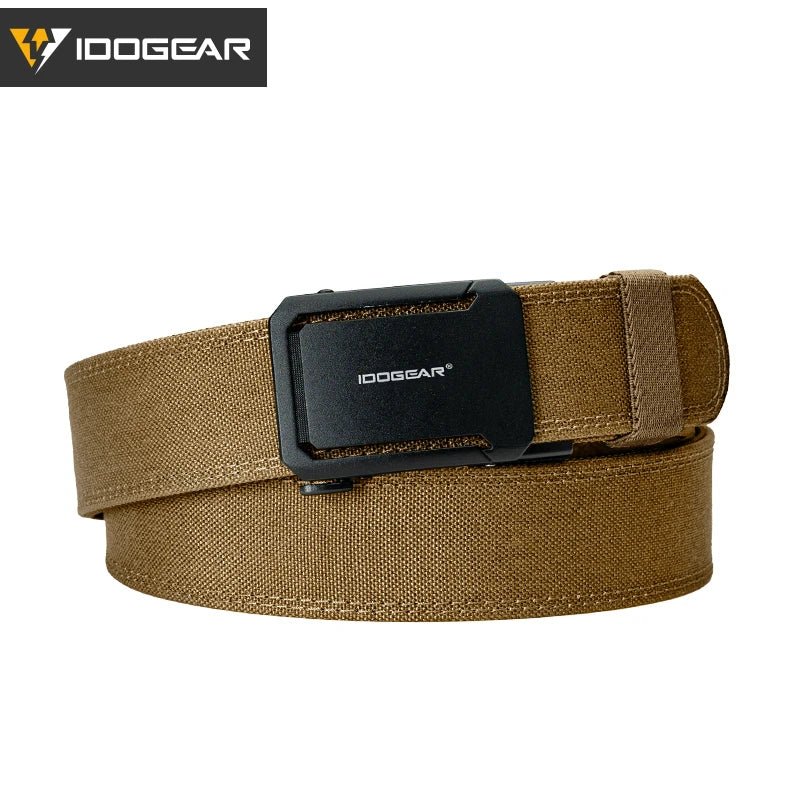 IDOGEAR Tactical Ratchet Belt for EDC and Duty Use