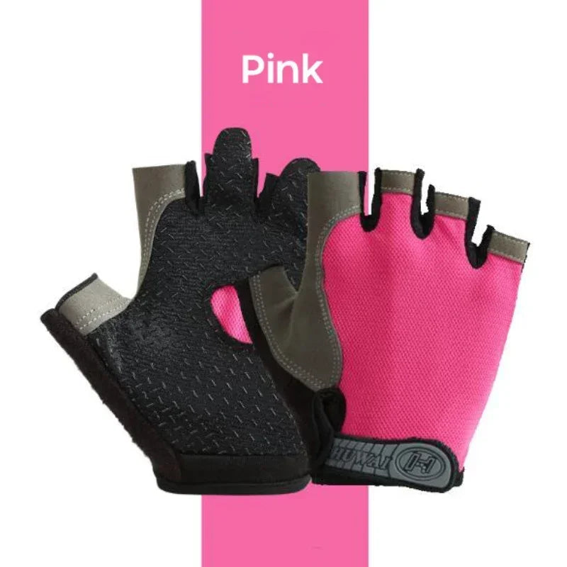 Breathable Anti-Slip Half Finger Cycling Gloves For Men And Women