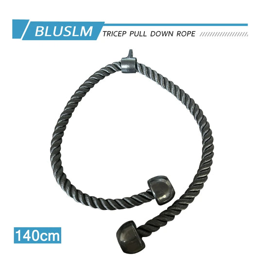 Heavy Duty Triceps Rope Gym Cable Attachment for Pull Down & Biceps Workout