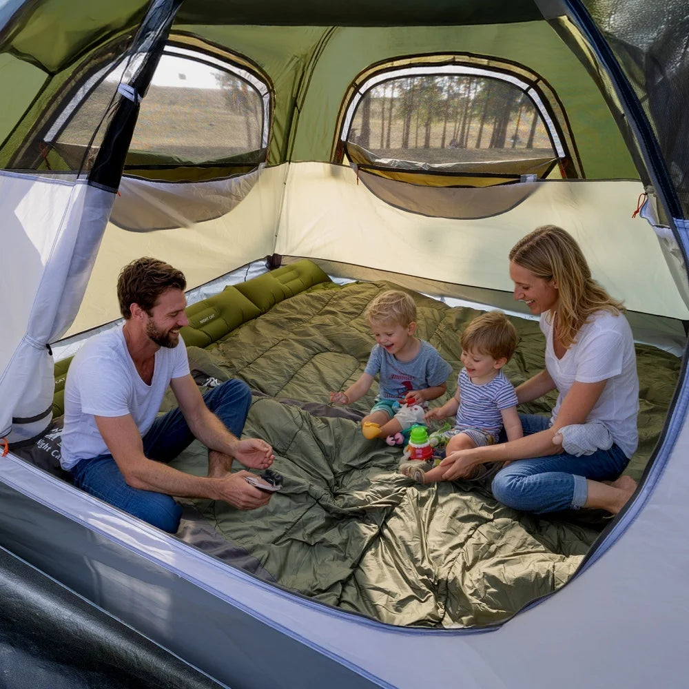 Night Cat Pop Up Tent Instant Setup Waterproof Camping Tent