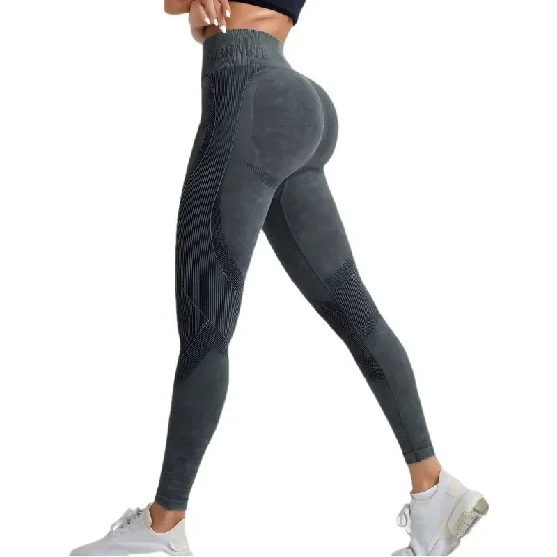 Women's Seamless Yoga Pants High Waist for Hip Lift Workout