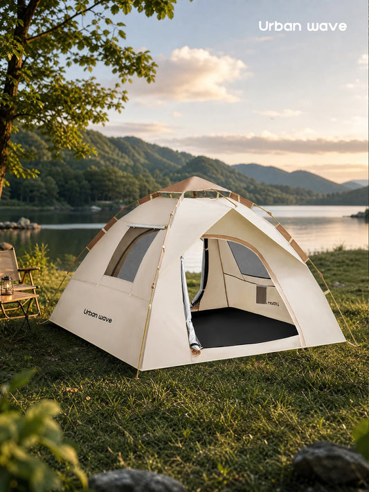 Automatic Pop Up Camping Tent Windproof Waterproof