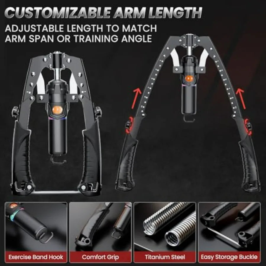 Arm Trainer 3 In 1 Hydraulic Chest Workout Equipment