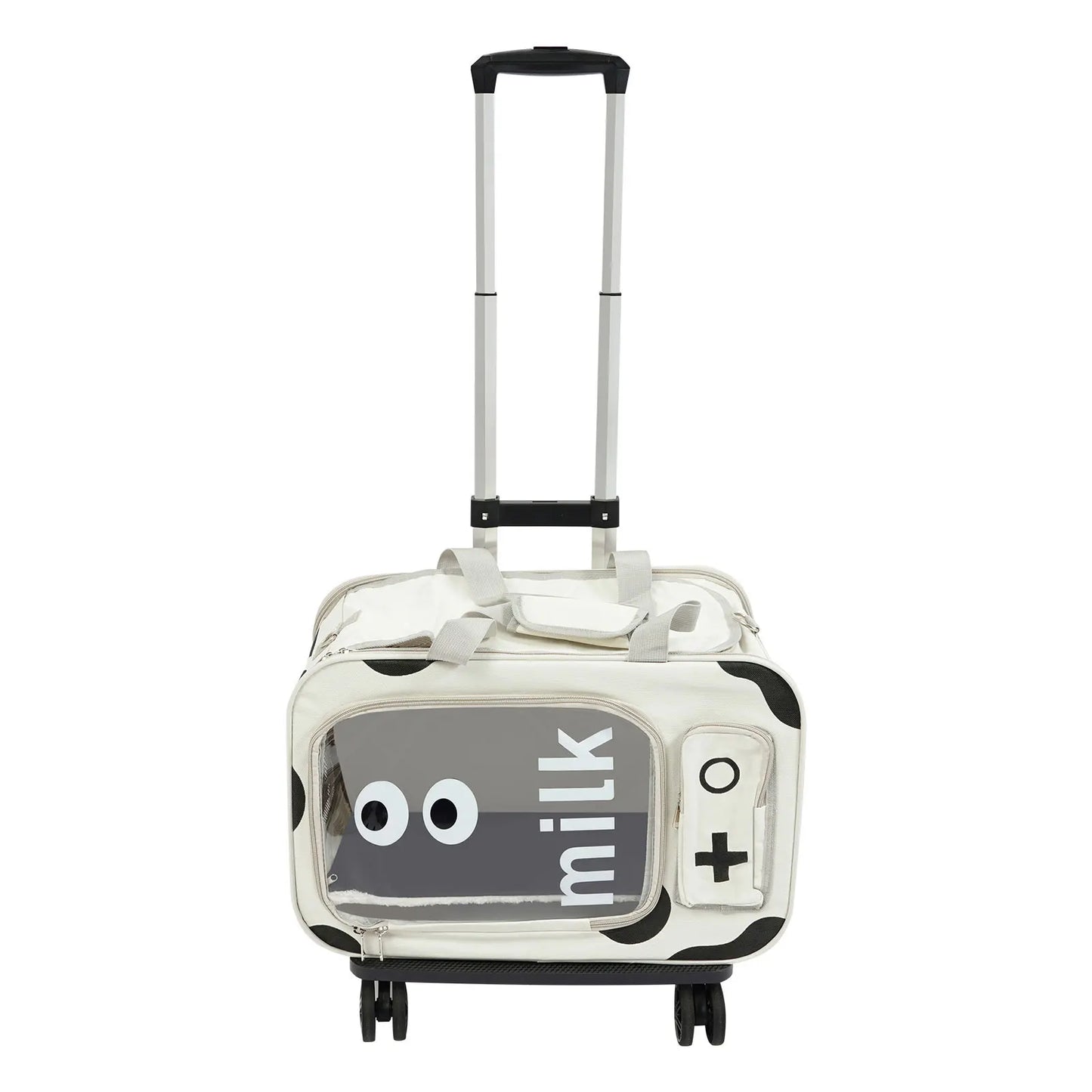 Pets Portable Trolley Carrier For Cats And Small Dogs