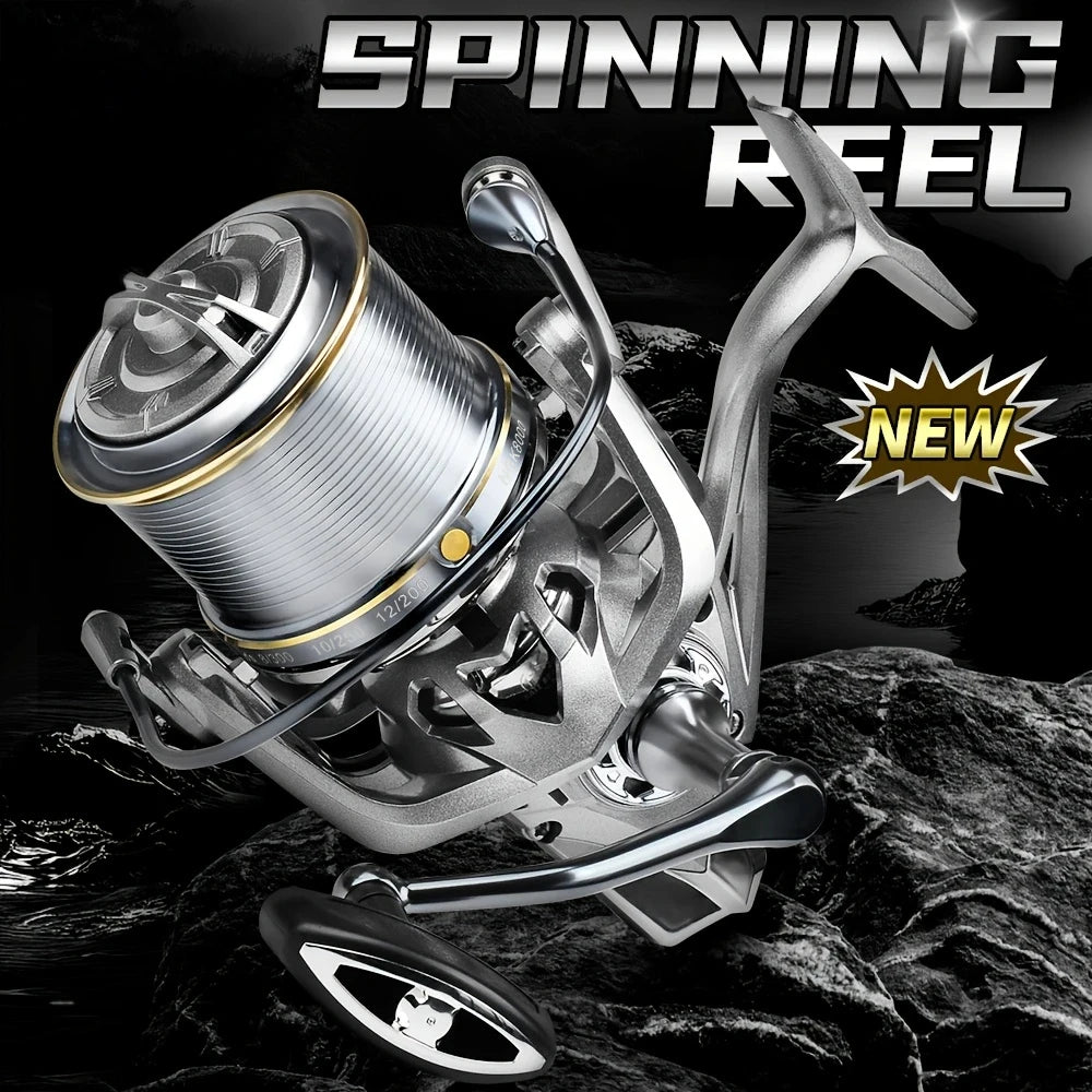 Stainless Steel Bearing Spinning Fishing Reel With 25Kg Drag Saltwater