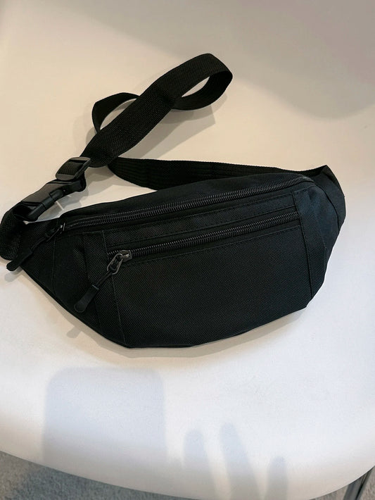 Fanny Pack Sports Festival Workout Traveling Running Large Crossbody Casual Hands-Free Wallets Waist Pack Phone Bag 2040