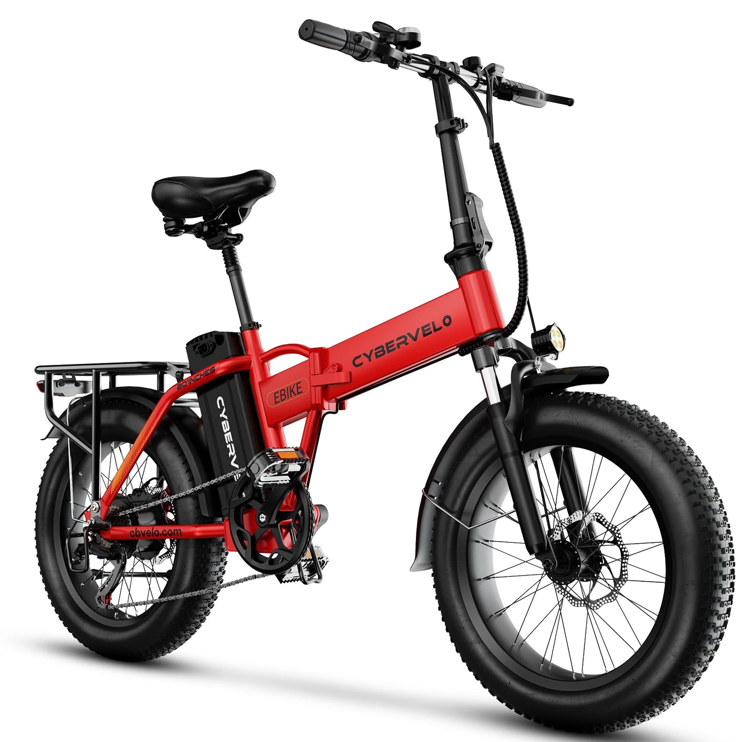 CYBERVELO EK4 Folding Electric Bike For Adults With Fat Tire