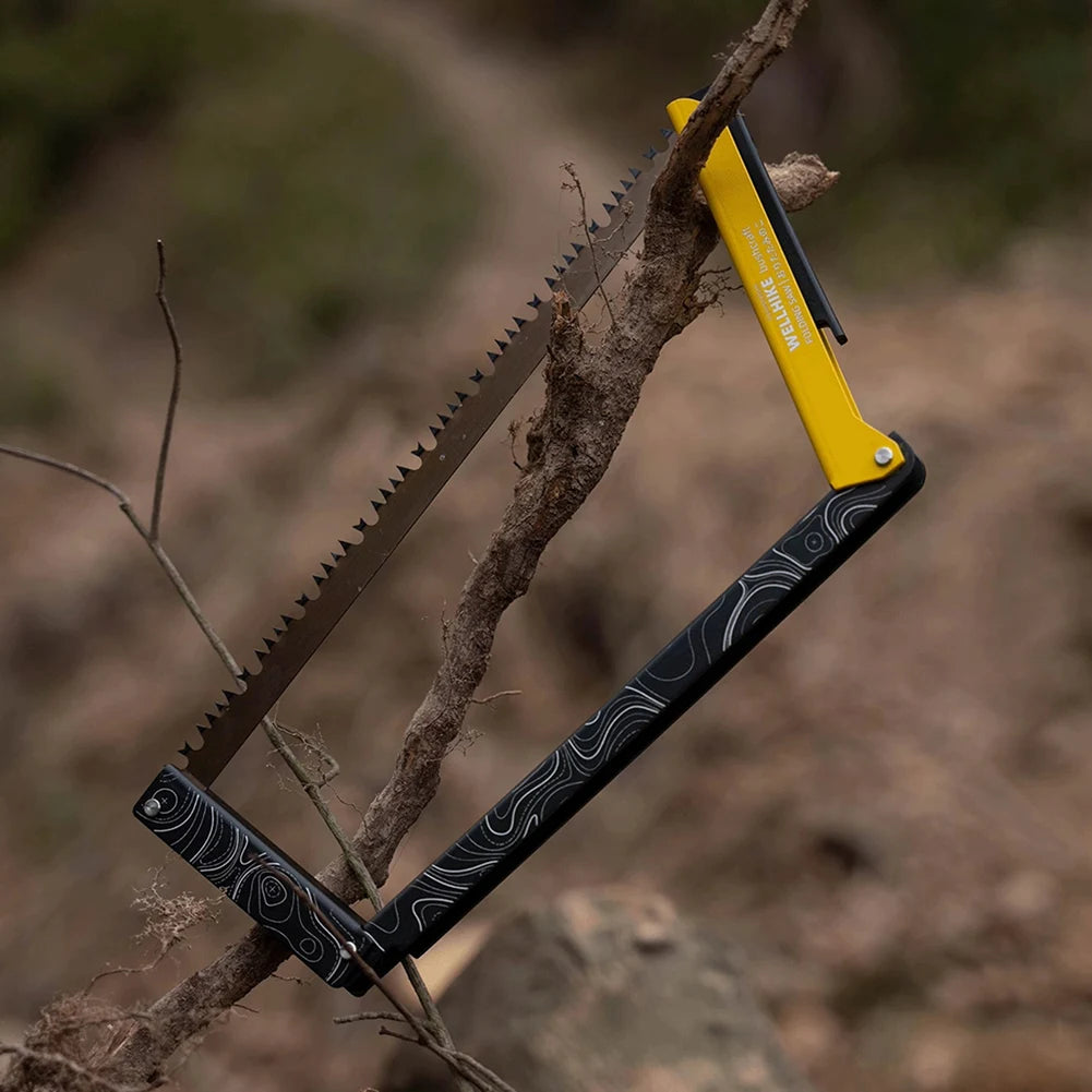 APWIKOGERDIY Folding Saw Aluminum Alloy Camping Handsaw