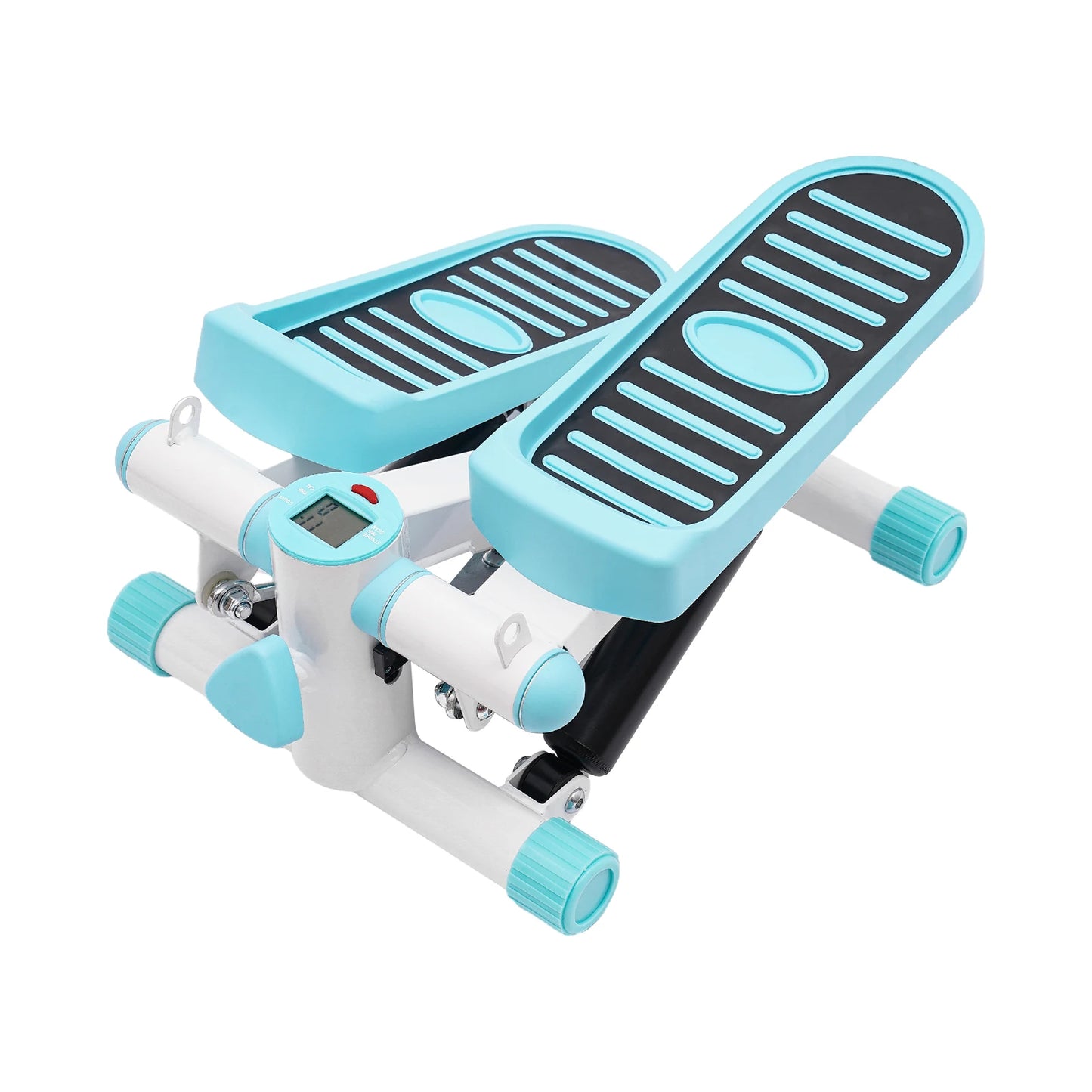 Twist Stepper Mini Exercise Machine With Resistance Bands And LED Screen