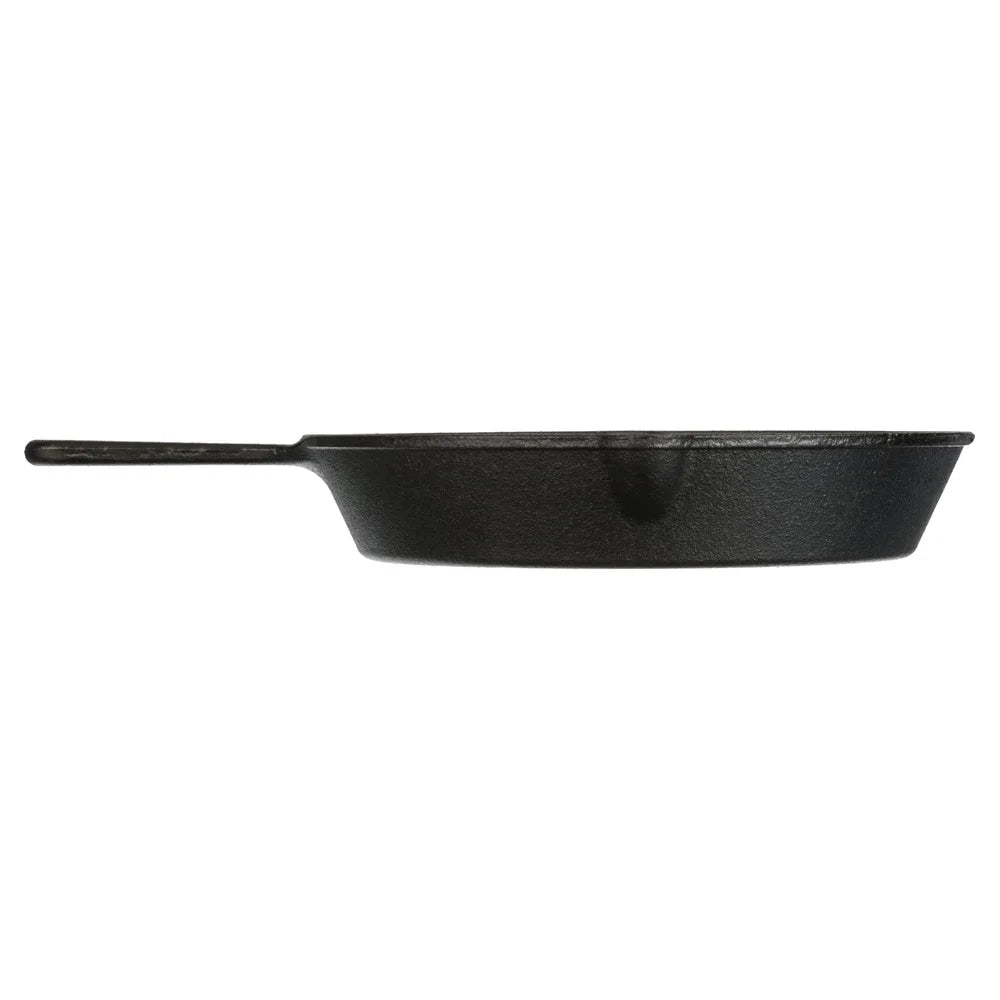 Pre-Seasoned Cast Iron Skillet for Versatile Cooking and Campfire Use