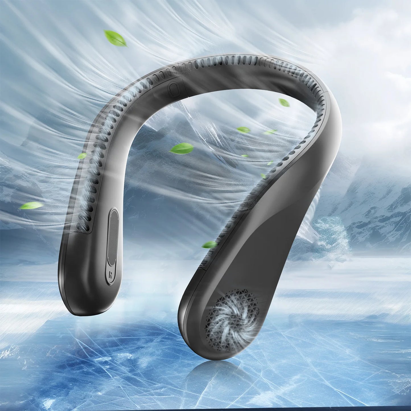 Portable Neck Fan Rechargeable USB Bladeless Hands Free Cooling