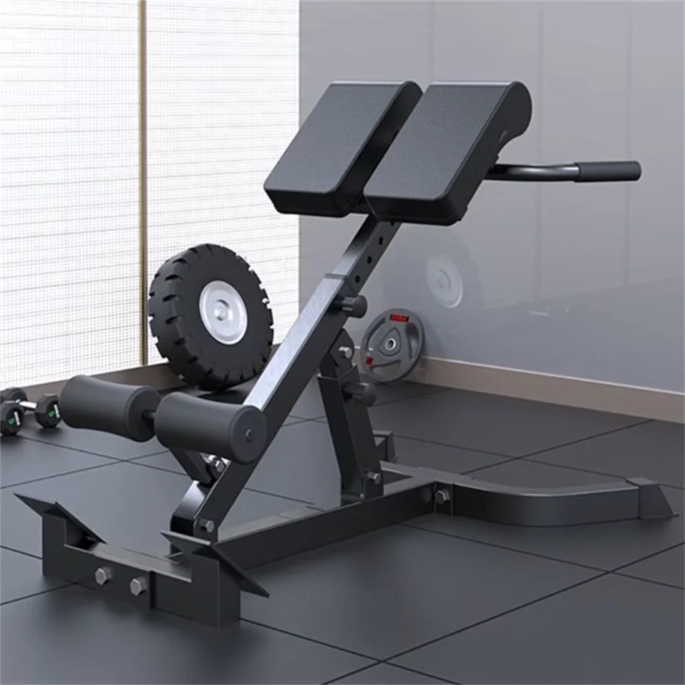 Folding Roman Chair Back Extension Bench For Core Strength Training