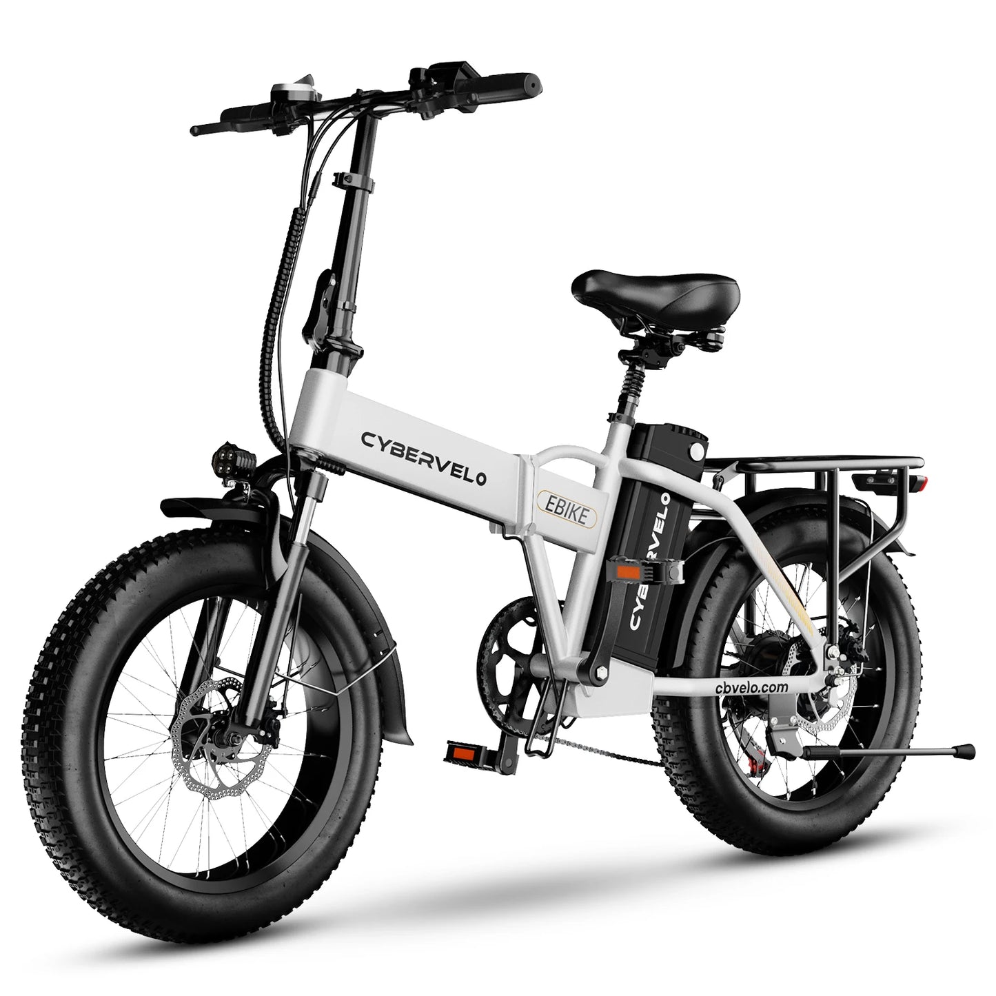 CYBERVELO EK4 Folding Electric Bike For Adults With Fat Tire