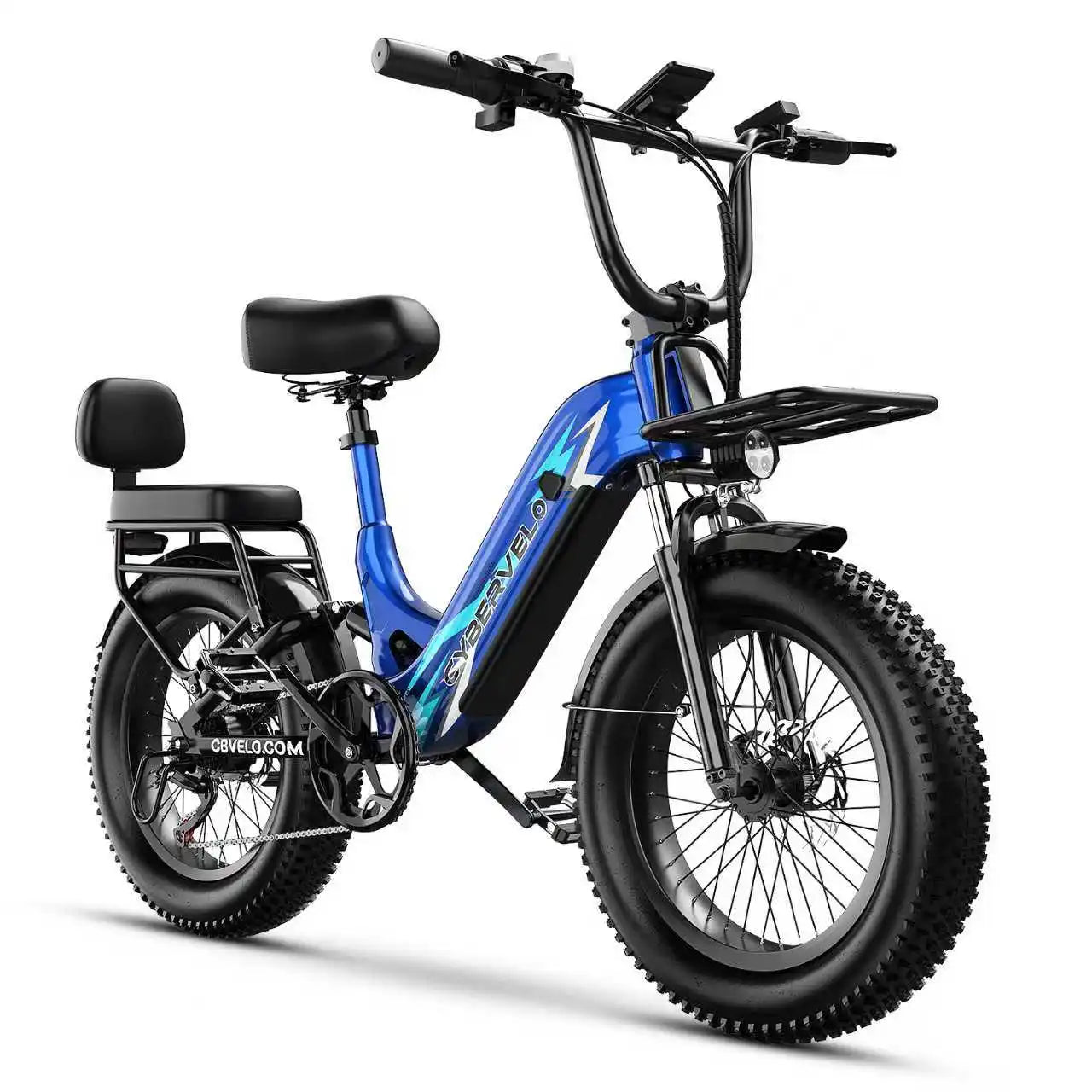 LIONLAND EK12 1500W Fat Tire Electric Bicycle Long Range