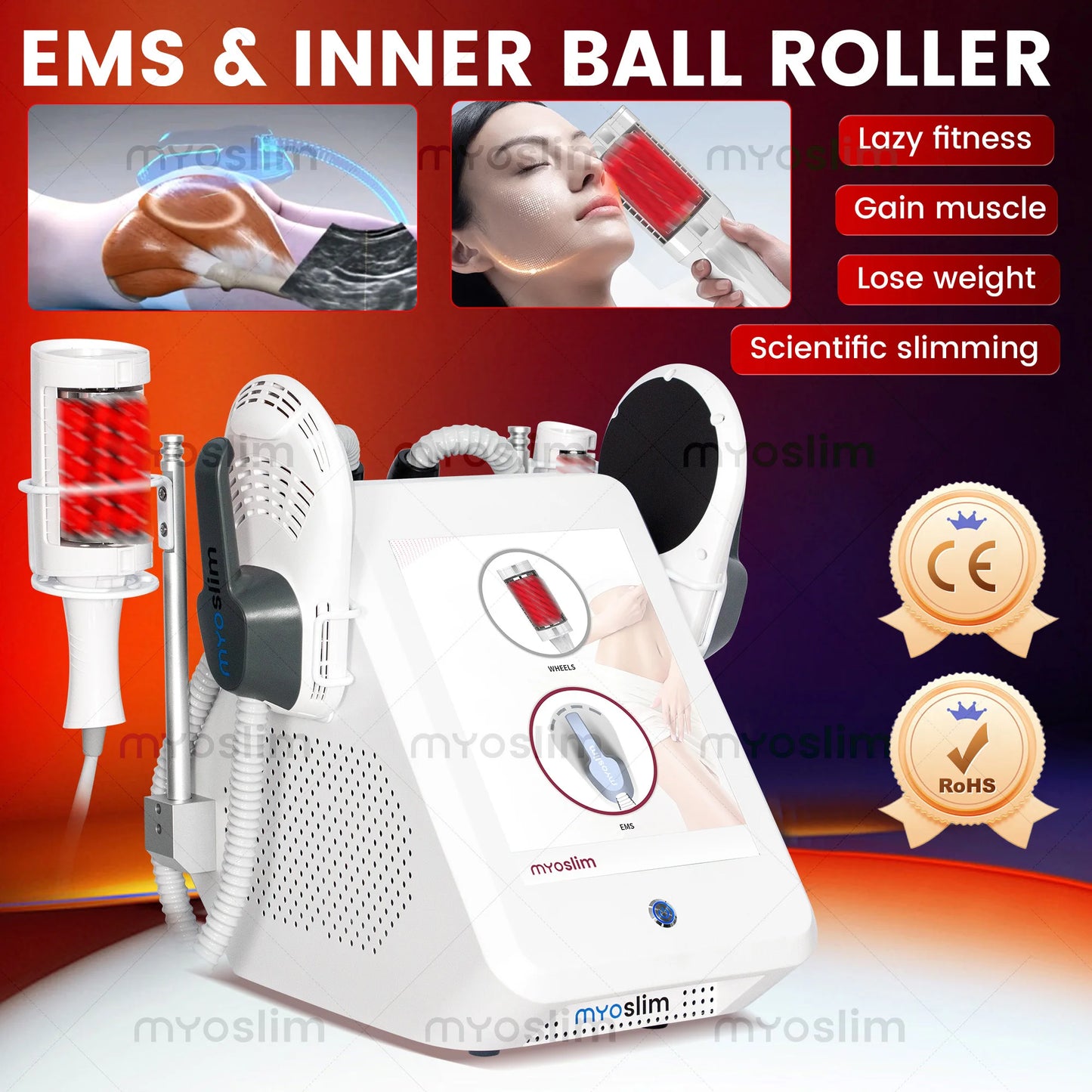 TAIXL MyoSlim Roller RF Body Slimming and Muscle Stimulation