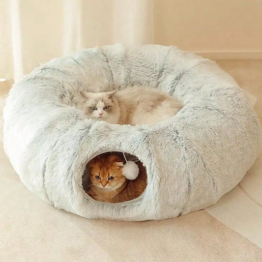 Collapsible Cat And Dog Bed Nest Plush Pet Furniture