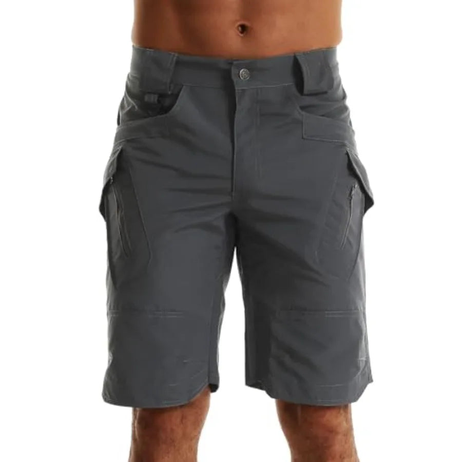 Mens Hiking Shorts Waterproof Tactical Cargo Quick Dry With Pockets