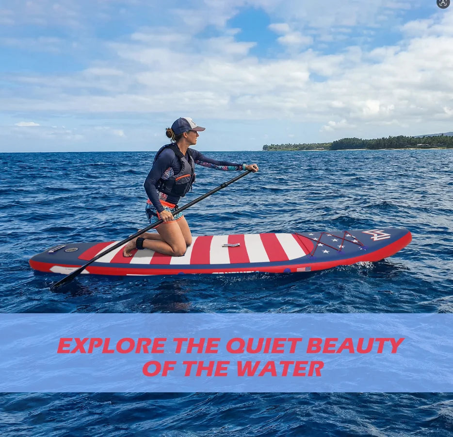 Unisex Inflatable Surfboard For Adults Portable Paddle Board