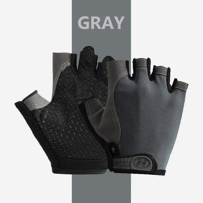 Breathable Anti-Slip Half Finger Cycling Gloves For Men And Women