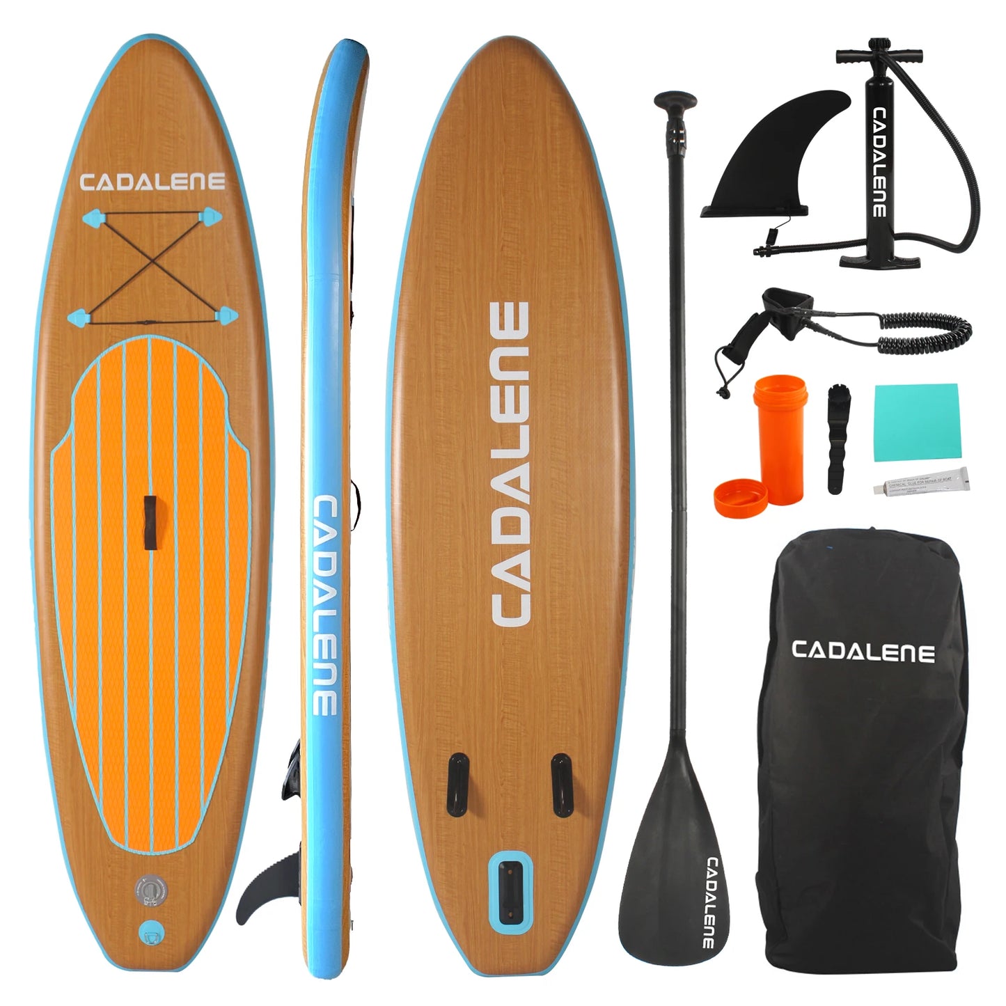CADALENE Inflatable Stand Up Paddle Board Lightweight Durable SUP