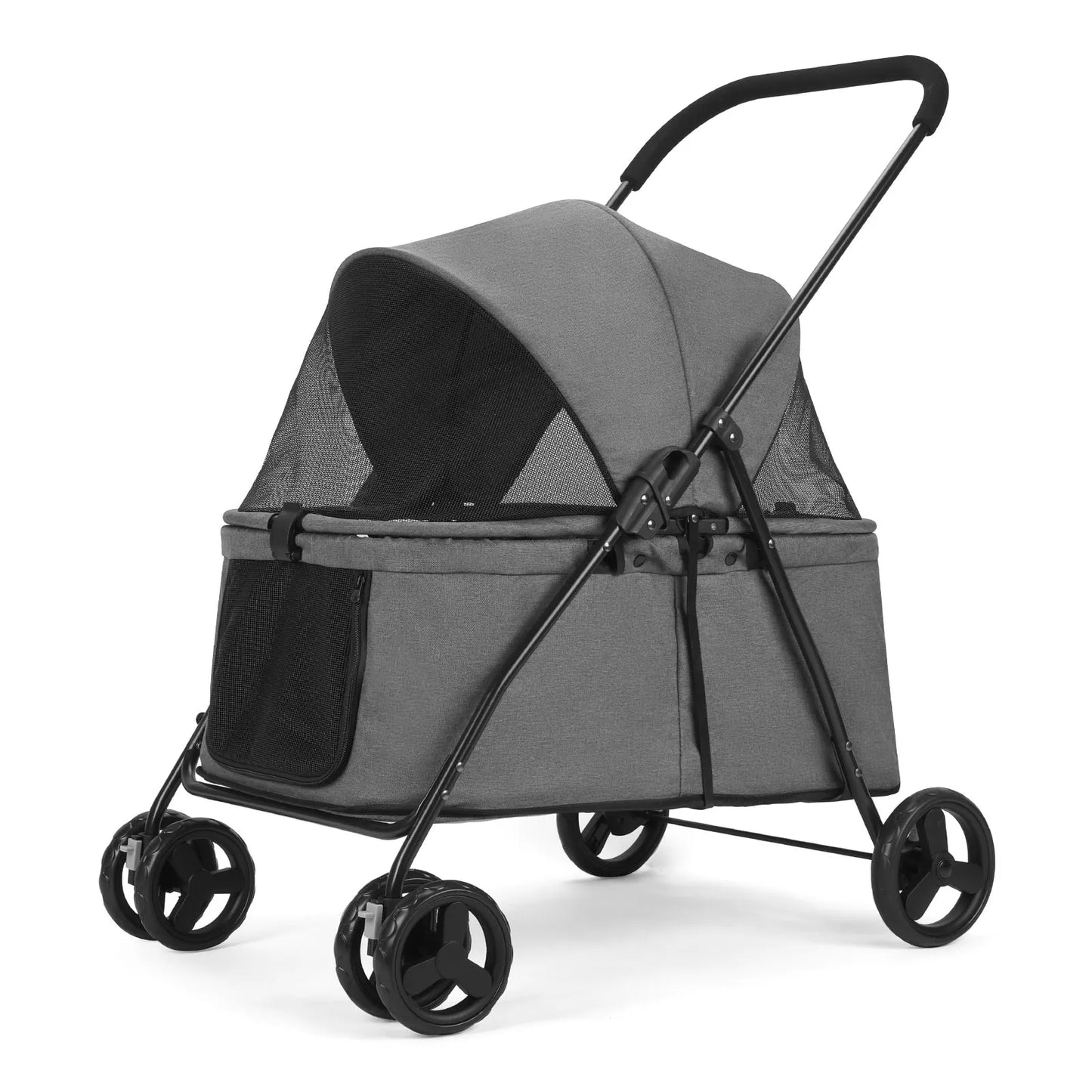 Wedyvko Luxury Pet Stroller With Brakes