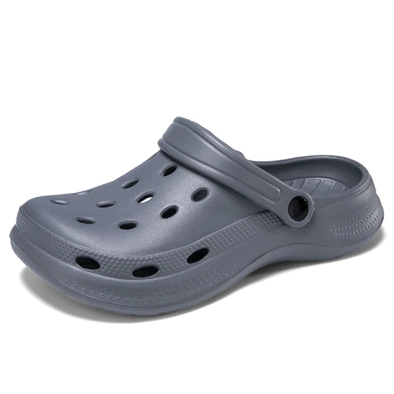 NONE Mens Beach Slides Slippers For Home Garden Lightweight Durable