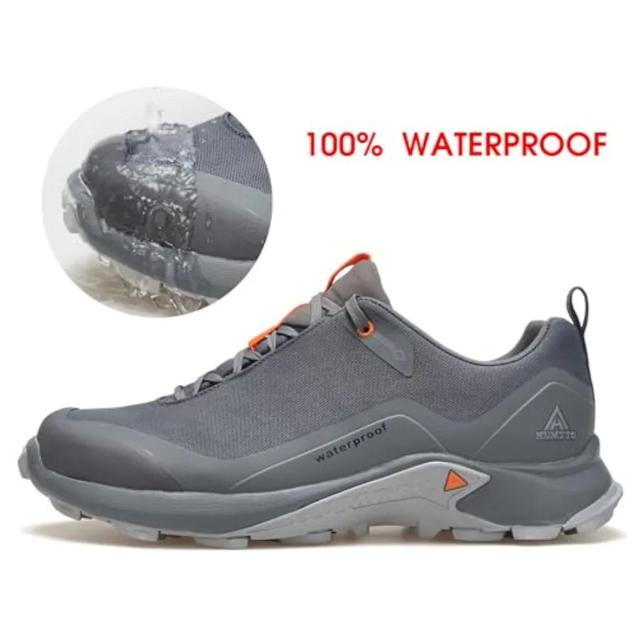 All-Terrain Waterproof Hiking Shoes For Men Breathable And Lightweight