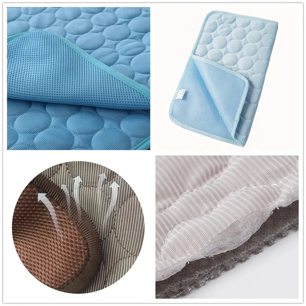 Dog Cooling Mat For Pets Self Cooling Ice Pad